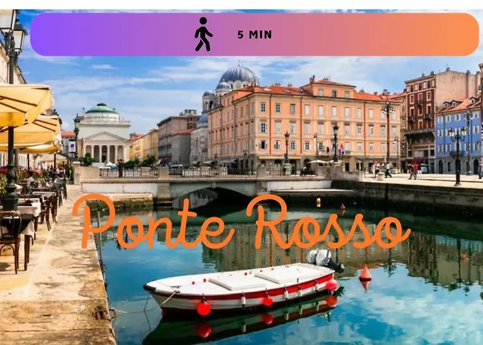 Center - Jr Terrace - Pedestrian Zone - Wi-fi - Ac Апартаменты Триест